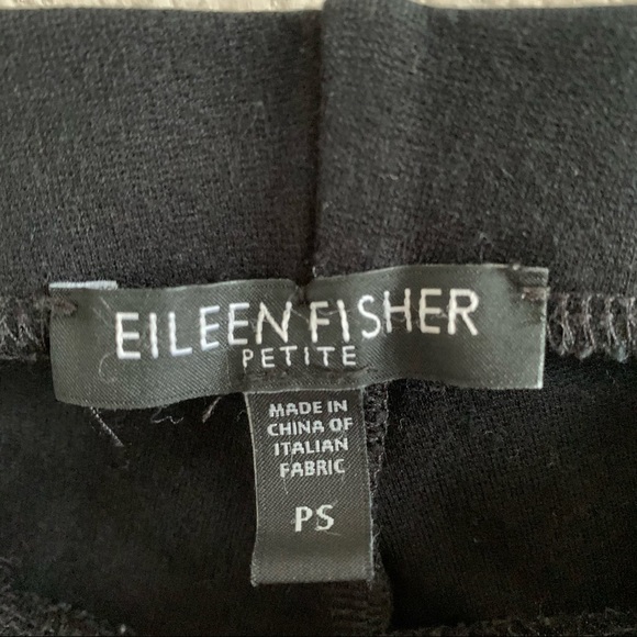 Eileen Fisher Petite Black Career Work Pants Small Petite - Picture 4 of 6